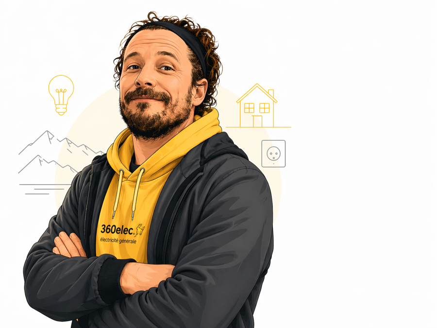 Cédrik – 360 ELEC électricien Chablais